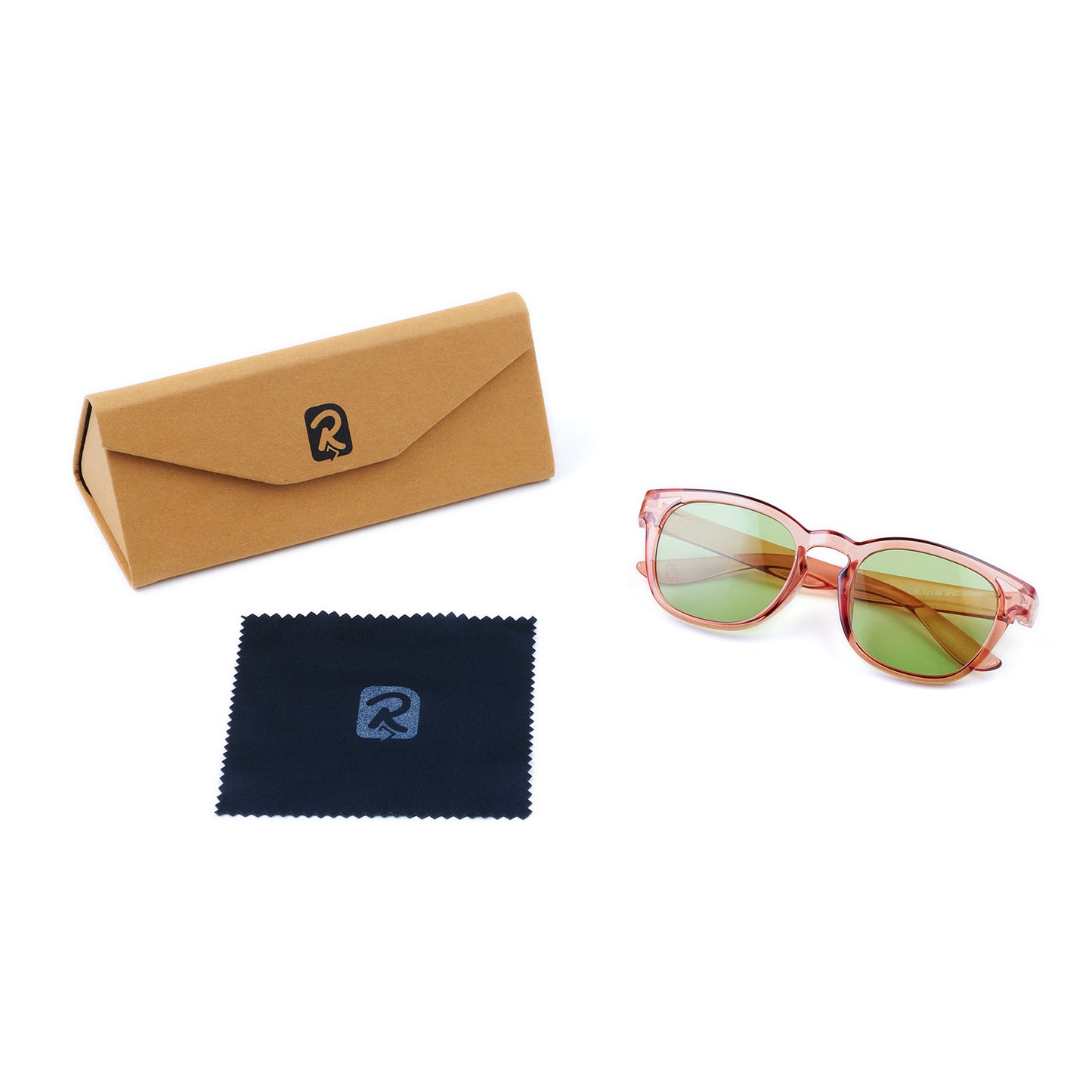 PGR-04 CLEAR ROSE / GREEN