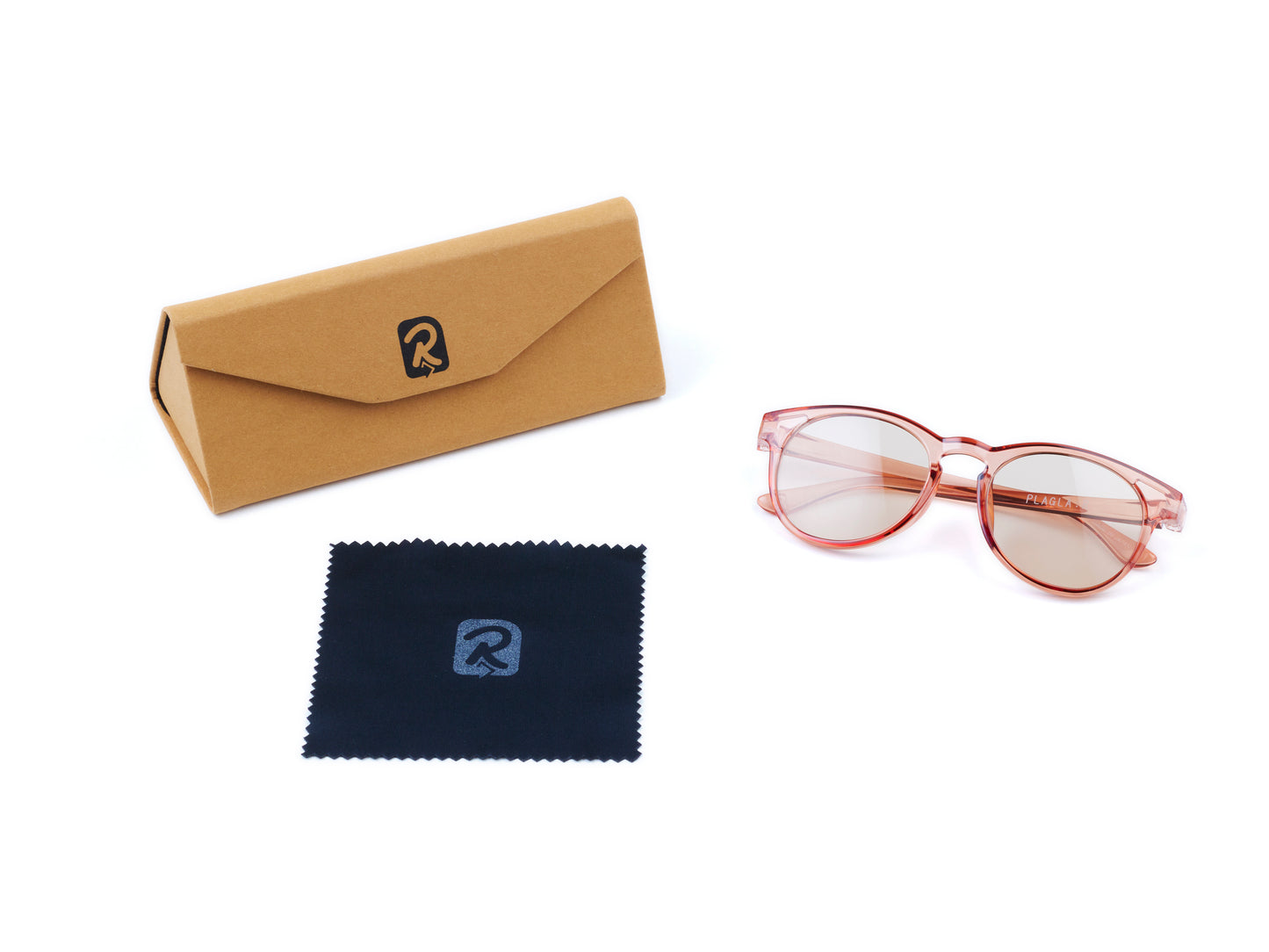 PGR-02 CLEAR ROSE / LIGHT BROWN