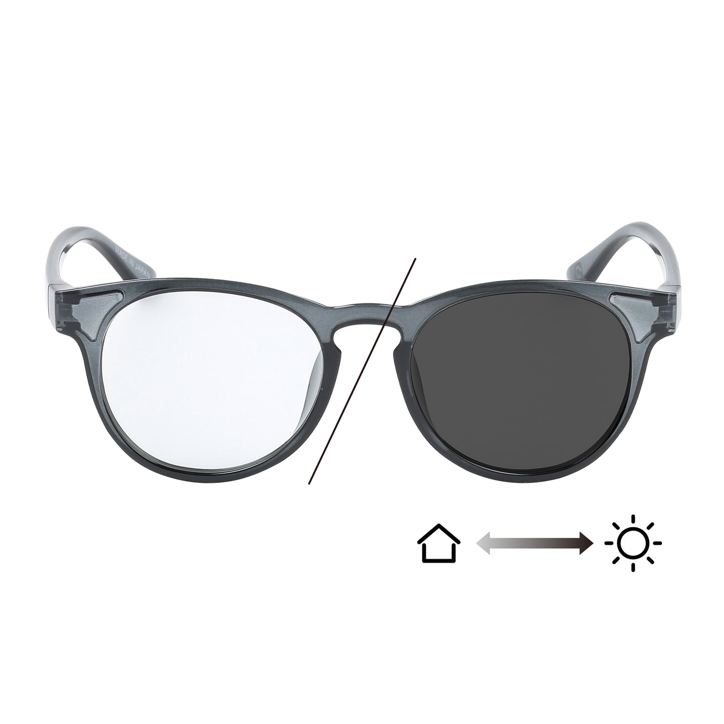 PGR-02 CLEAR GREY / CLEAR to GREY (調光レンズ)