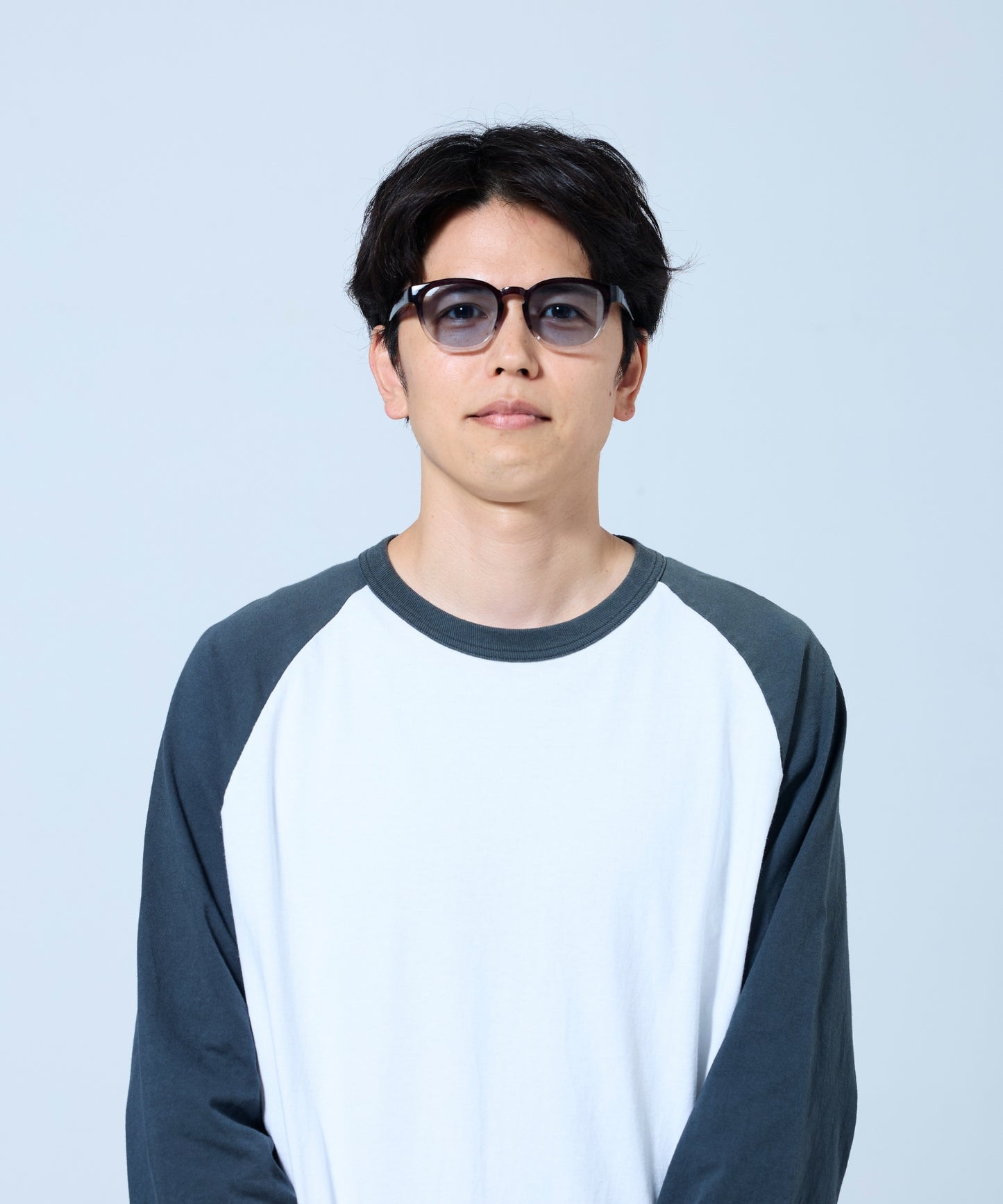 PGR-04　GREY - CLEAR / LIGHT BLUE