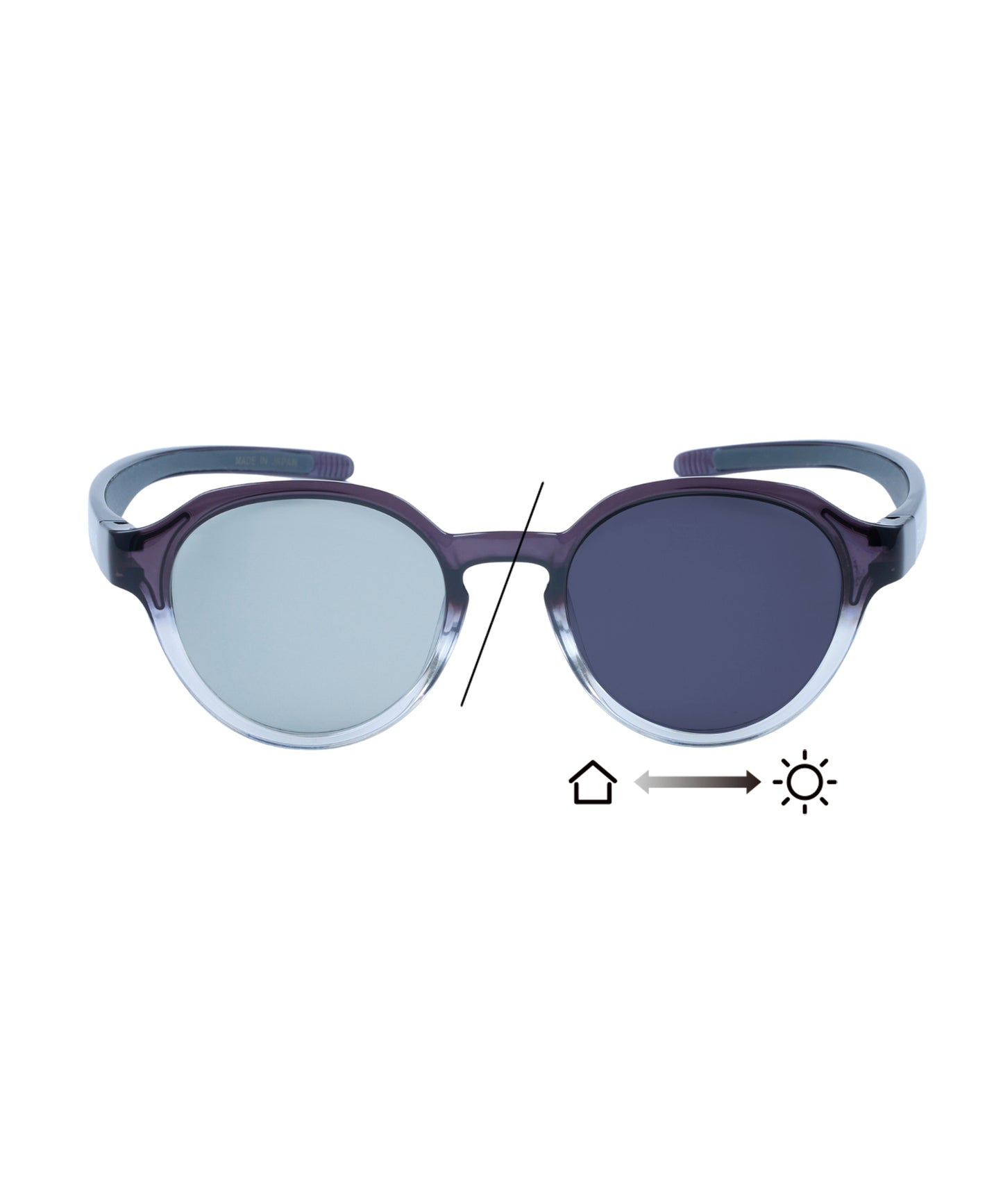 PGR-05S　GREY - CLEAR / GREY PHOTOCHROMIC - POLA(偏光調光レンズ)