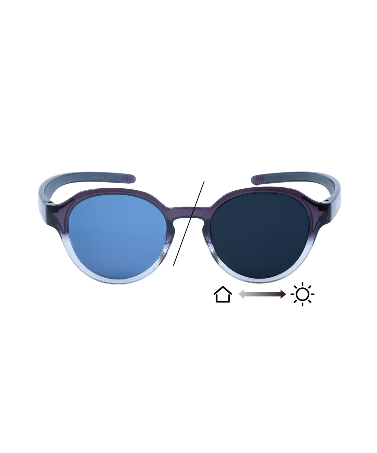 PGR-05S　GREY - CLEAR / BLUE PHOTOCHROMIC - POLA(偏光調光レンズ)